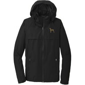 German Short-Haired Pointer Men's Rain Jacket in Saudi Arabia
