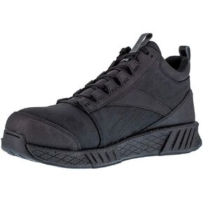 حذاء رجالي من Reebok Fusion Flexweave ذو مقدمة آمنة للعمل الرياضي متوسط ​​القطع للصناعة والبناء