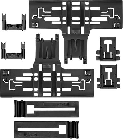 Dishwasher Top Upper Rack Adjuster Kit Replaces For KitchenAid KDTE254EBL0 KDTE254EBL1 KDTE254EBL2 KDTE254EBL3 KDTE254ESS0 KDTE254ESS1 KDTE254ESS2 KDTE254ESS3 KDTE254EWH0 KDTE254EWH1 KDTE254EWH2 in Saudi Arabia