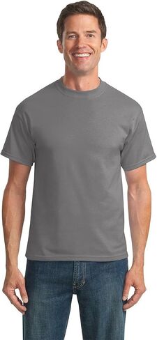 Port & Company Men's Tall 50/50 Cotton/Poly T Shirts in Saudi Arabia