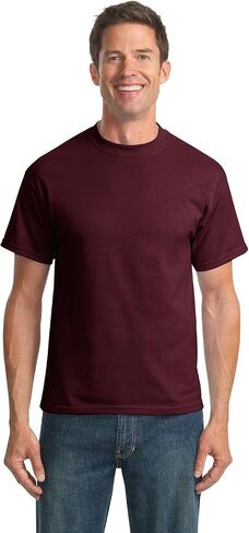 Port & Company Men's Tall 50/50 Cotton/Poly T Shirts in Saudi Arabia