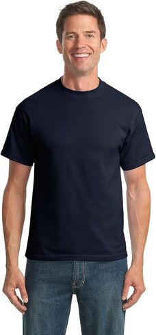 Port & Company Men's Tall 50/50 Cotton/Poly T Shirts in Saudi Arabia