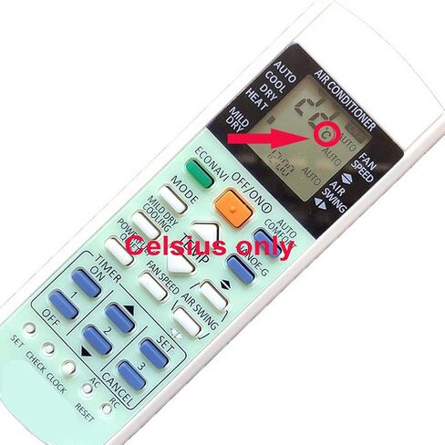 Replacement Air Conditioner Remote Control for Panasonic A75c2998 in Saudi Arabia