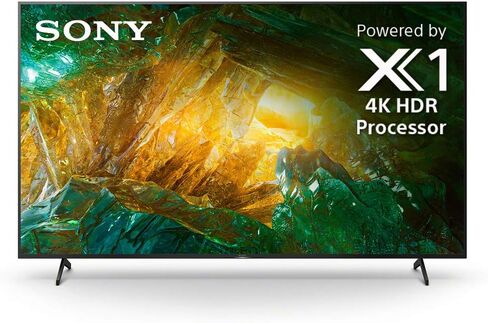 تلفزيون سوني X800H 43 بوصة: 4K الترا اتش دي ال اي دي الذكي مع التوافق مع اتش دي ار وأليكسا - موديل 2020 in Saudi Arabia