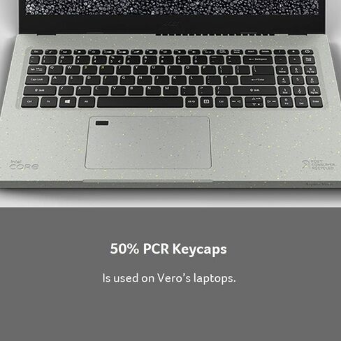 أيسر أسباير فيرو AV15-51-7617 الكمبيوتر الأخضر | شاشة 15.6 بوصة FHD IPS 100% sRGB | الجيل الحادي عشر من Intel Core i7-1195G7 | رسومات Intel Iris Xe | 16 جيجابايت DDR4 | 512 جيجابايت NVMe SSD | Wi-Fi 6 | مواد PCR | Vero-Sleeve in Saudi Arabia