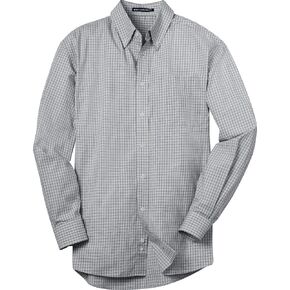 Port Authority Men's Plaid Pattern Easy Care Shirt in Kuwait