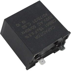5304464438 Refrigerator Run Capacitor Replacement for White Westinghouse WRS23MF5AST Refrigerator - Compatible with 218909901 Compressor Run Capacitor in Kuwait