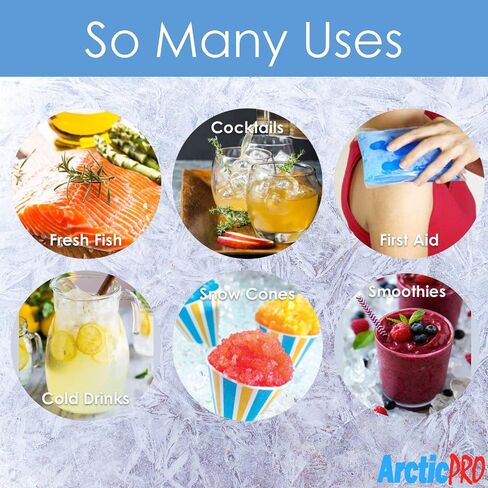 PORTABLE DIGITAL ICE MAKER MACHINE by Arctic-Pro with Ice Scoop, First Ice in 6-8 Minutes, 26 Pounds Daily, Great for Kitchens, Tailgating, Bars, Party, Small/Large Cubes, Black, 11.5x8.7x12.5 Inches in Saudi Arabia