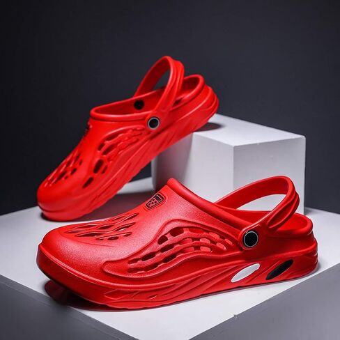 LIBINXIF Men's Plus Size Garden Clogs Shoes Women Large Beach Slippers Breathable Shower Footwear Sandals Water Walking Shoes in Kuwait