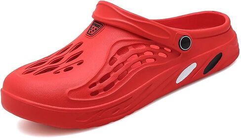 LIBINXIF Men's Plus Size Garden Clogs Shoes Women Large Beach Slippers Breathable Shower Footwear Sandals Water Walking Shoes in Kuwait