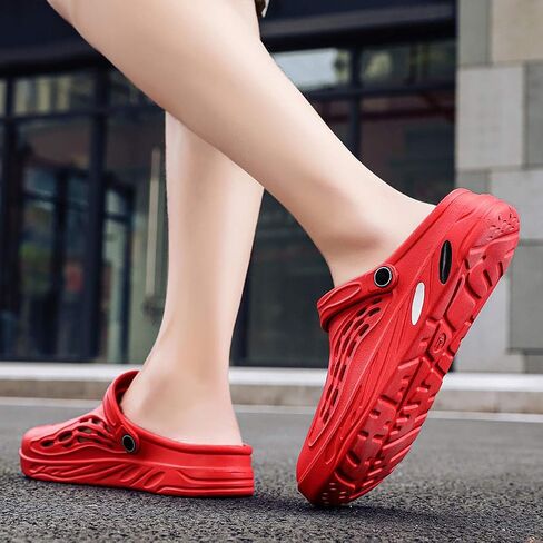 LIBINXIF Men's Plus Size Garden Clogs Shoes Women Large Beach Slippers Breathable Shower Footwear Sandals Water Walking Shoes in Kuwait