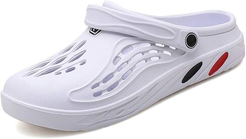 LIBINXIF Men's Plus Size Garden Clogs Shoes Women Large Beach Slippers Breathable Shower Footwear Sandals Water Walking Shoes in Kuwait