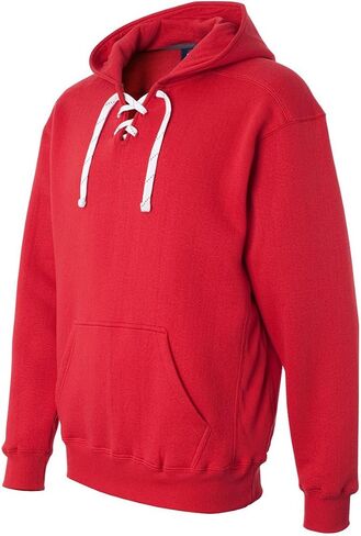 J. America Adult Sport Lace Hooded Sweatshirt in Kuwait