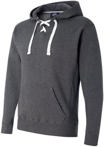 J. America Adult Sport Lace Hooded Sweatshirt in Kuwait