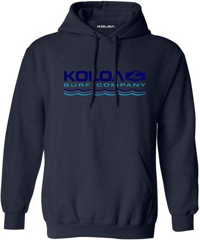 Koloa Surf Mens Endless Waves Logo Pullover Hoodies in Small - 5X-Large in Saudi Arabia