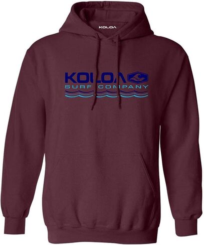 Koloa Surf Mens Endless Waves Logo Pullover Hoodies in Small - 5X-Large in Saudi Arabia