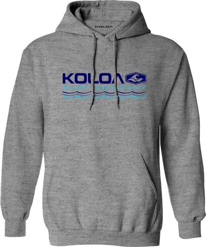 Koloa Surf Mens Endless Waves Logo Pullover Hoodies in Small - 5X-Large in Saudi Arabia