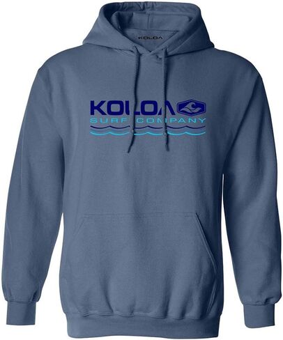 Koloa Surf Mens Endless Waves Logo Pullover Hoodies in Small - 5X-Large in Saudi Arabia