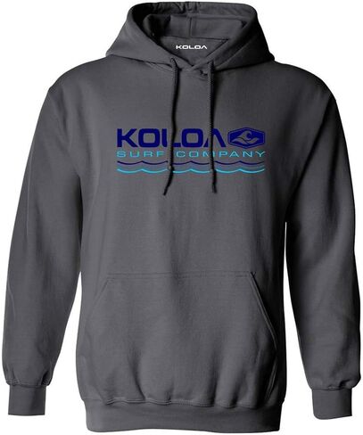 Koloa Surf Mens Endless Waves Logo Pullover Hoodies in Small - 5X-Large in Saudi Arabia