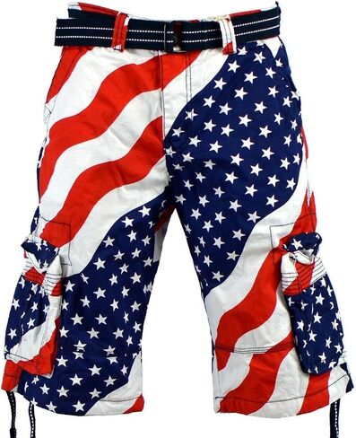 Focus Men's American Flag Shorts in Kuwait