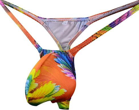 WOSESE Man's G-String Bulge Pouch Thong T-Back Underwear WSS42 in Saudi Arabia