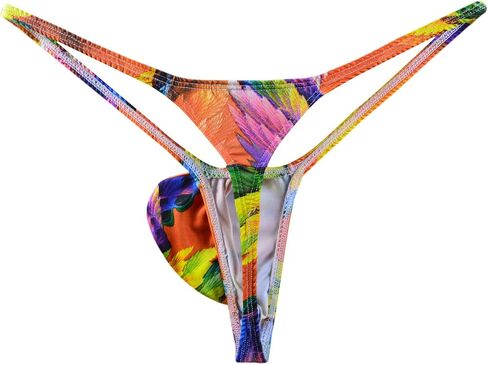 WOSESE Man's G-String Bulge Pouch Thong T-Back Underwear WSS42 in Saudi Arabia