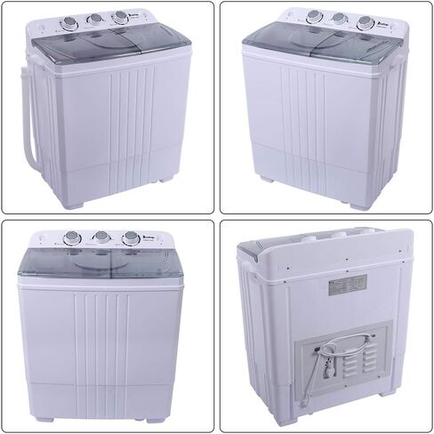 Savins 10lb Elution Integrated Semi-automatic Gray Cover Washing Machine in Saudi Arabia