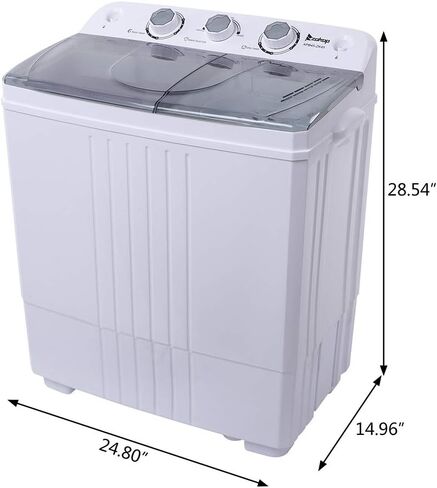 Savins 10lb Elution Integrated Semi-automatic Gray Cover Washing Machine in Saudi Arabia