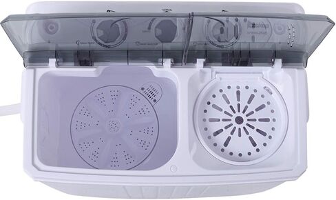 Savins 10lb Elution Integrated Semi-automatic Gray Cover Washing Machine in Saudi Arabia