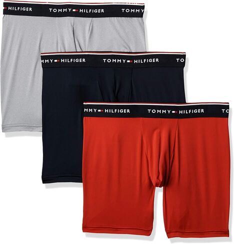 Tommy Hilfiger Men's Underwear Microfiber Multipack Boxer Briefs in Saudi Arabia