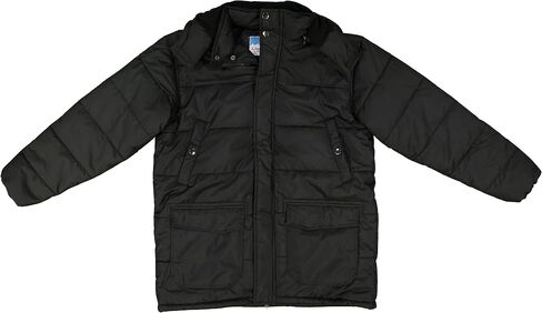 Men’s Winter Coat Jacket Long Parka Ultra Warm Snow Ski Removable Hood Fleece Lining All USA Sizes in Saudi Arabia