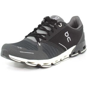 ON Cloudflyer Running Shoes - Mens - Black/White - UK 8 in Saudi Arabia