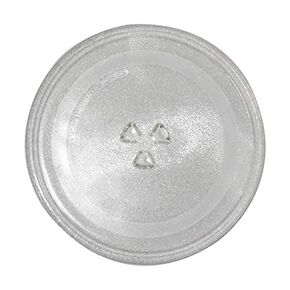 12.5" Microwave Turntable Glass Plate Replacement for Panasonic 12570000008334 & Frigidaire 5304509437 - Y-Bottom General, Heat-Resistant & Universal Fit (12.5 Inch) in Kuwait