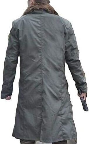 Officer K Ryan Gosling 2049 Blade Runner Long Trench Cotton Coat Jacket in Saudi Arabia