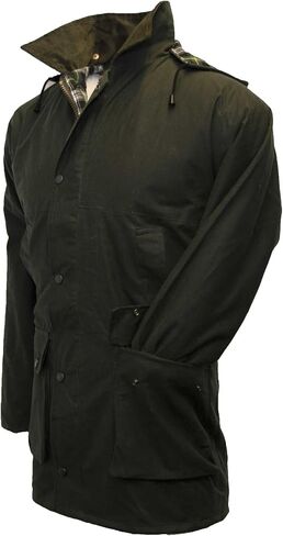 Walker and Hawkes - Men's Wax Unpadded Benson Jacket in Kuwait