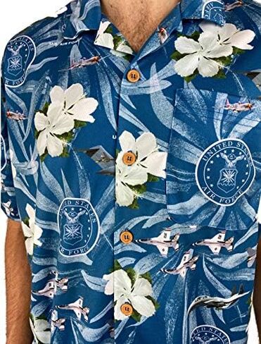 Air Force Hawaiian Shirt in Saudi Arabia
