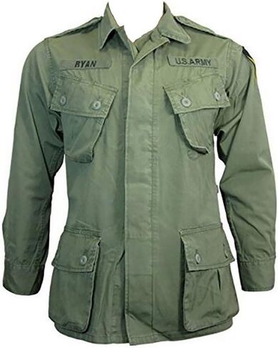 US Olive Green Tropical/Jungle Jacket - Vietnam Era in Saudi Arabia