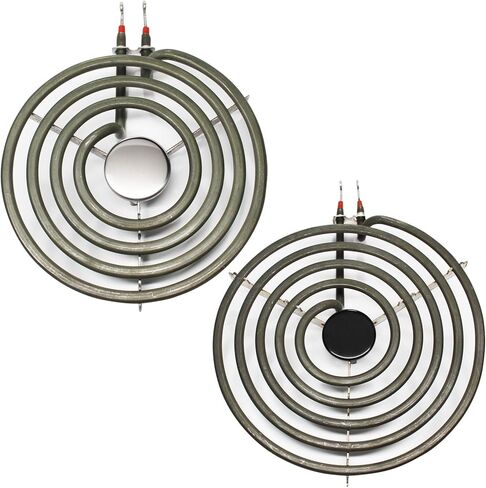 UpStart Components Replacement for Crosley MRMF2200KM2 8 inch 5 Turns & 6 inch 4 Turns Surface Burner Elements - Compatible with Crosley 316442301 & 316439801 Heating Element for Range Stove & Cooktop in Saudi Arabia