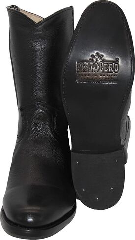 The Western Shops Men’s Genuine Leather Round Toe Roper Western Boot in Kuwait