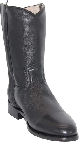 The Western Shops Men’s Genuine Leather Round Toe Roper Western Boot in Kuwait