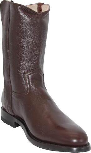 The Western Shops Men’s Genuine Leather Round Toe Roper Western Boot in Kuwait