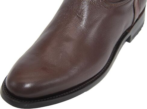 The Western Shops Men’s Genuine Leather Round Toe Roper Western Boot in Kuwait