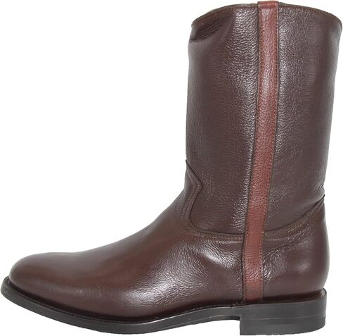 The Western Shops Men’s Genuine Leather Round Toe Roper Western Boot in Kuwait