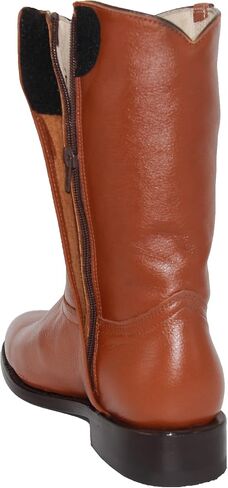 The Western Shops Men’s Genuine Leather Round Toe Roper Western Boot in Kuwait