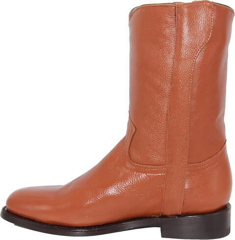 The Western Shops Men’s Genuine Leather Round Toe Roper Western Boot in Kuwait