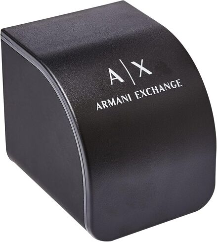 A|X Armani Exchange Men's Watch with Three-Hand Analog Display and Stainless Steel or Leather Band, Watch for Men in Saudi Arabia