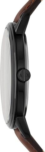 A|X Armani Exchange Men's Watch with Three-Hand Analog Display and Stainless Steel or Leather Band, Watch for Men in Saudi Arabia
