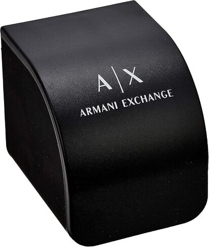 A|X Armani Exchange Men's Watch with Three-Hand Analog Display and Stainless Steel or Leather Band, Watch for Men in Saudi Arabia