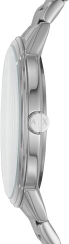A|X Armani Exchange Men's Watch with Three-Hand Analog Display and Stainless Steel or Leather Band, Watch for Men in Saudi Arabia