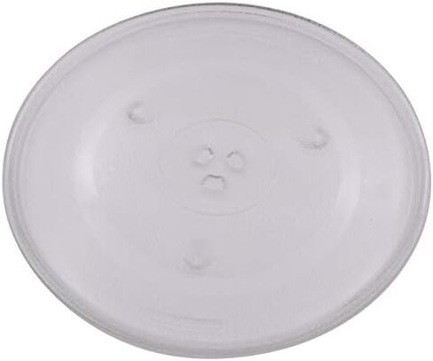 12.5" Microwave Turntable Glass Plate Replacement for Panasonic 12570000008334 & Frigidaire 5304509437 - Y-Bottom General, Heat-Resistant & Universal Fit (12.5 Inch) in Kuwait